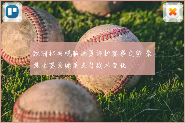 欧洲杯央视解说员评析赛事走势 聚焦比赛关键看点与战术变化